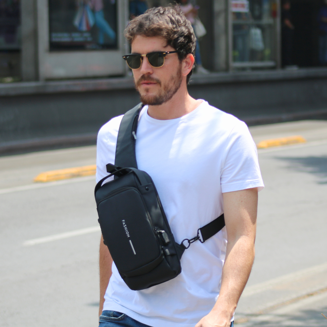 Mochila Antirrobo Impermeable con Candado y USB | 2x1
