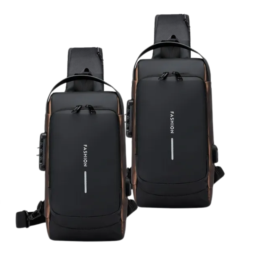 Mochila Antirrobo Impermeable con Candado y USB | 2x1