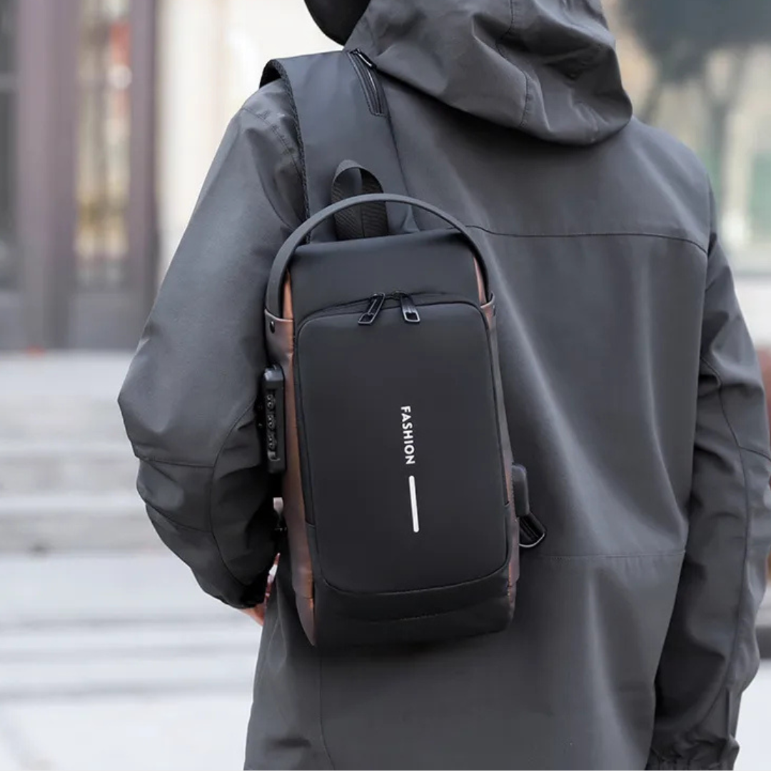 Mochila Antirrobo Impermeable con Candado y USB | 2x1